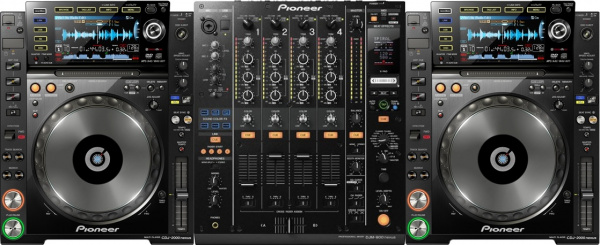 Аренда Pioneer CDJ 2000NXS (2 шт.) + Pioneer DJM-900NXS по цене 9 000.00 ₽