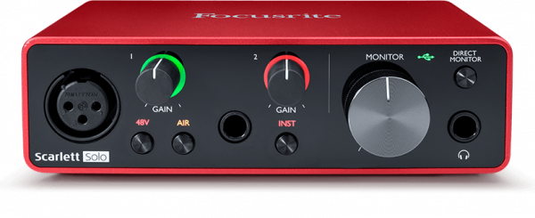 FOCUSRITE Scarlett Solo 3rd Gen по цене 17&nbsp;890 ₽