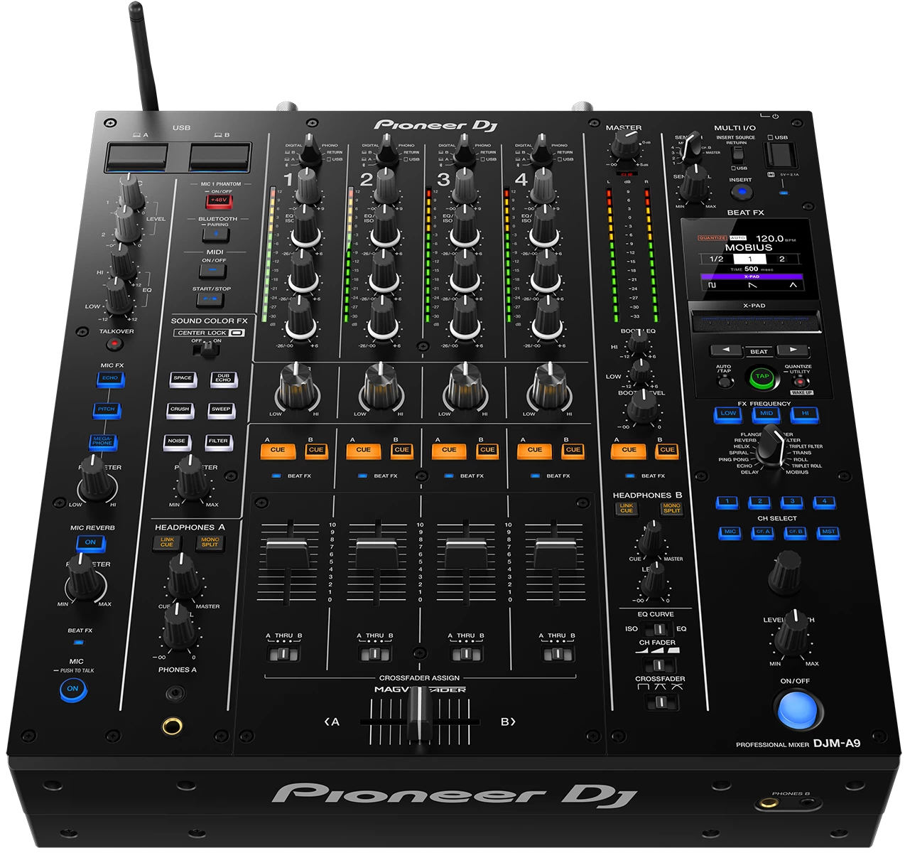 Аренда микшерного пульта Pioneer DJM-A9 по цене 8 000.00 ₽