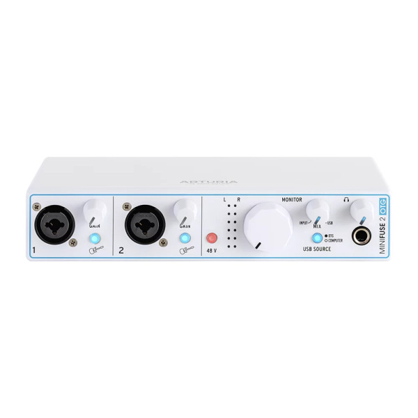 Arturia MiniFuse 2 White OTG по цене 14&nbsp;860 ₽