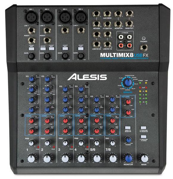 Alesis MultiMix 8 USB FX по цене 20&nbsp;570 ₽