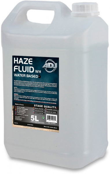 ADJ Haze Fluid Water Based 5l по цене 2&nbsp;390 ₽