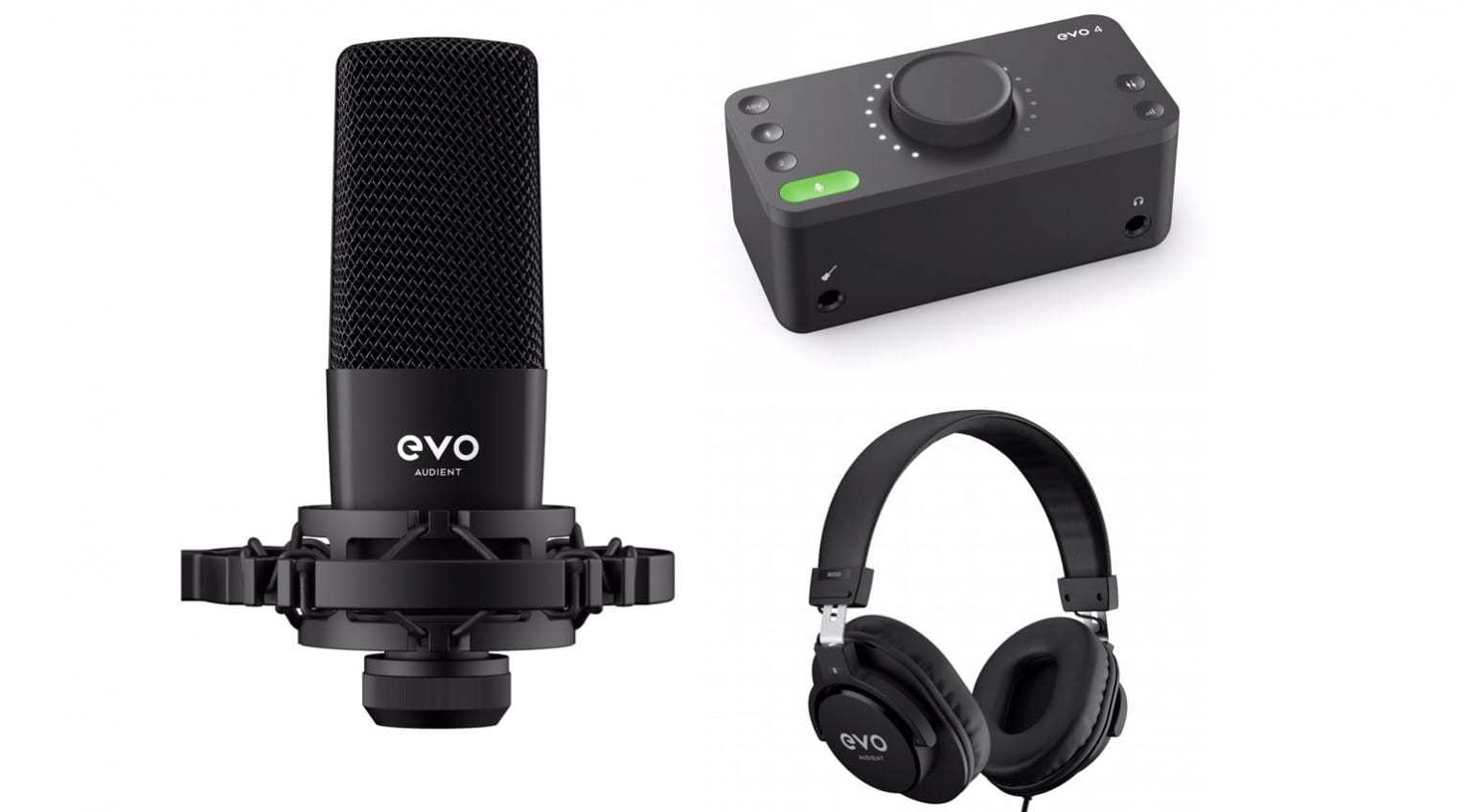 Audient EVO Start Recording Bundle по цене 24&nbsp;420 ₽