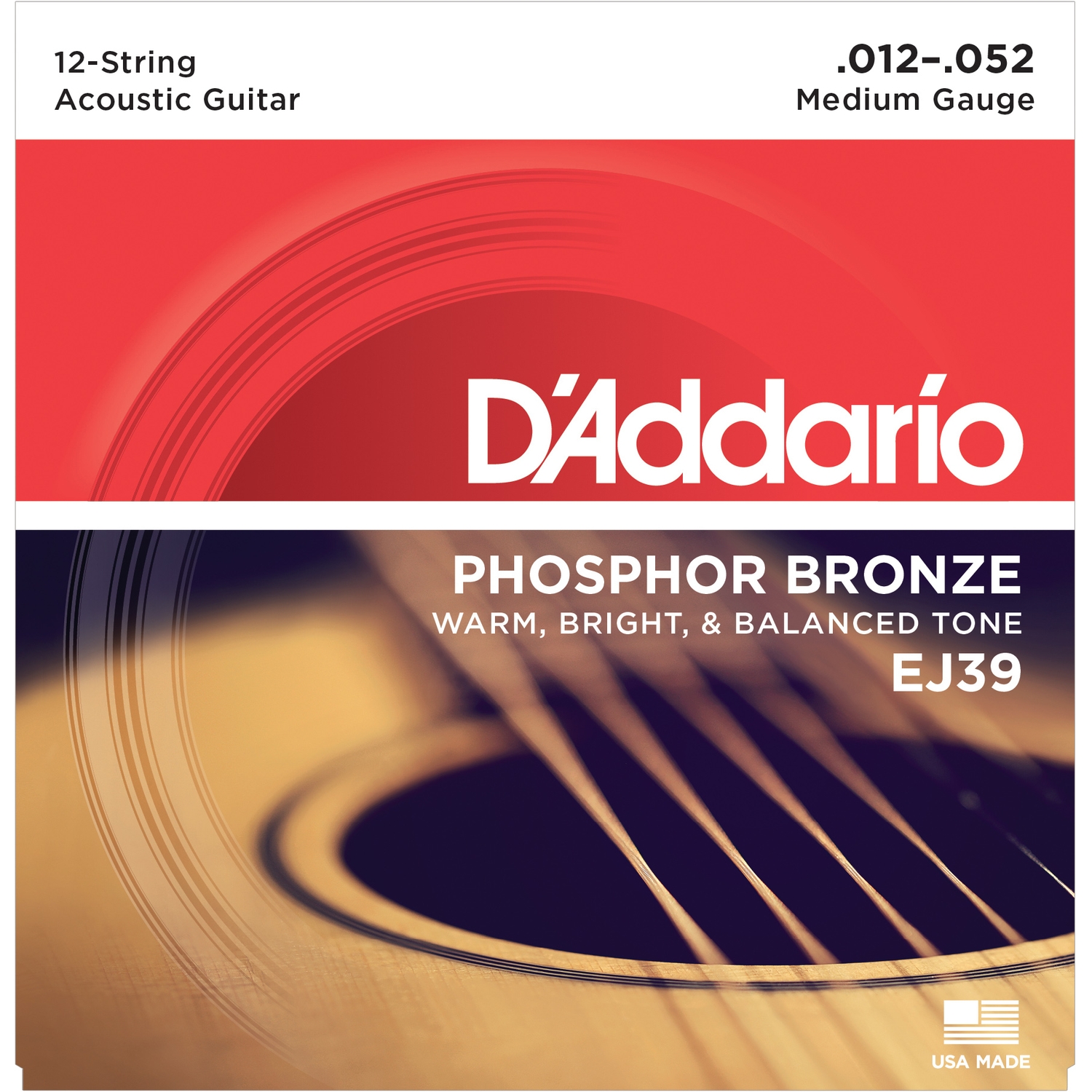 D'Addario EJ39 по цене 3&nbsp;490 ₽