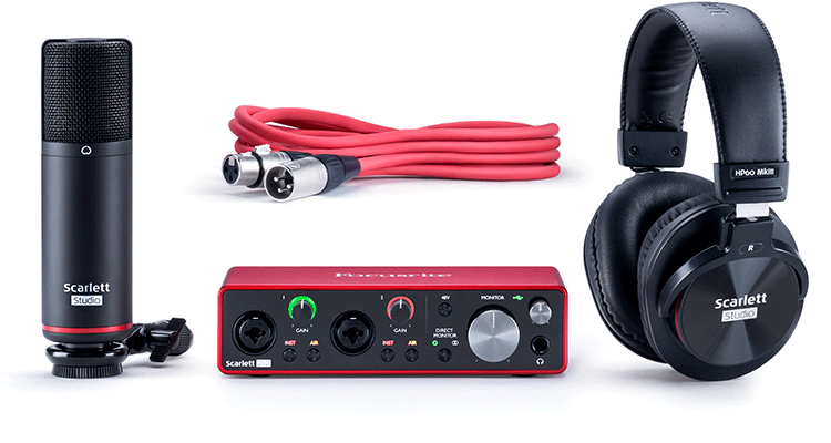 FOCUSRITE Scarlett 2i2 Studio 3rd Gen по цене 36&nbsp;790 ₽
