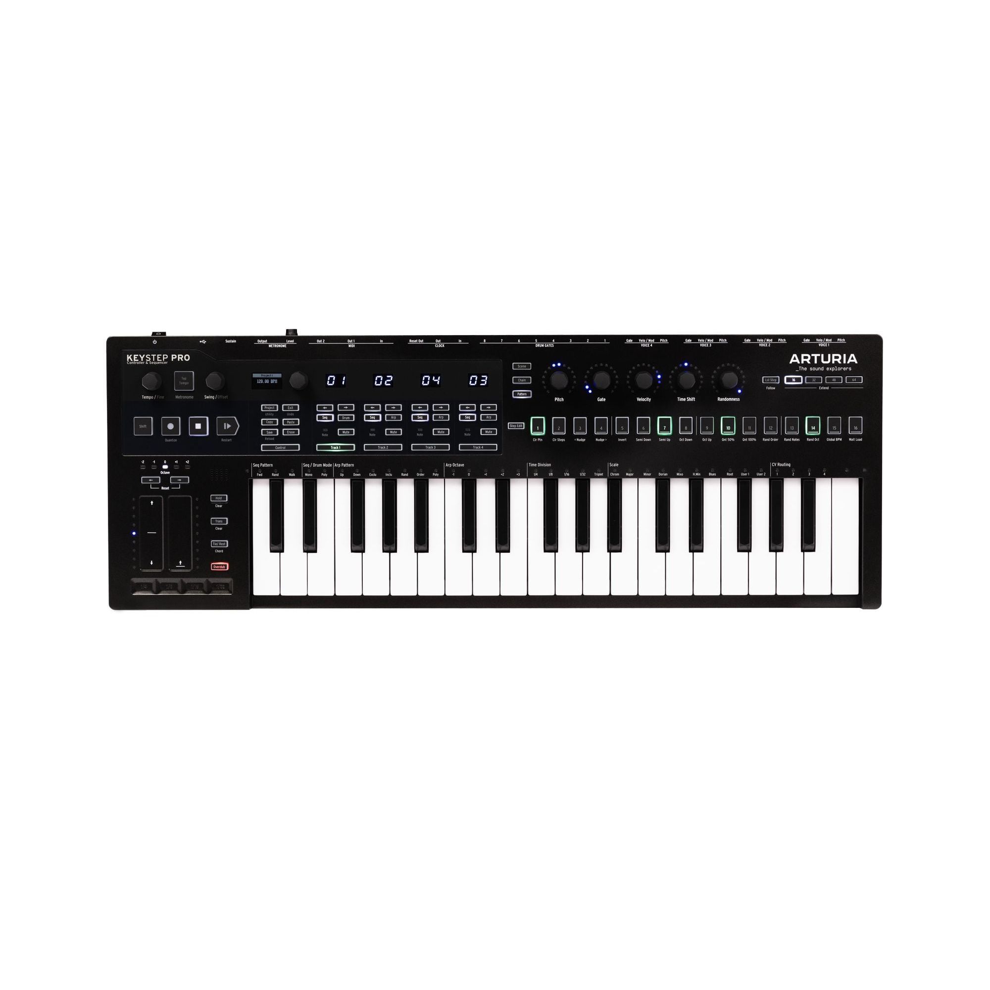 Arturia KeyStep Pro Chroma по цене 64&nbsp;990 ₽