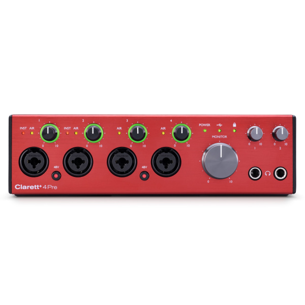 Focusrite Clarett+ 4Pre по цене 86&nbsp;890 ₽