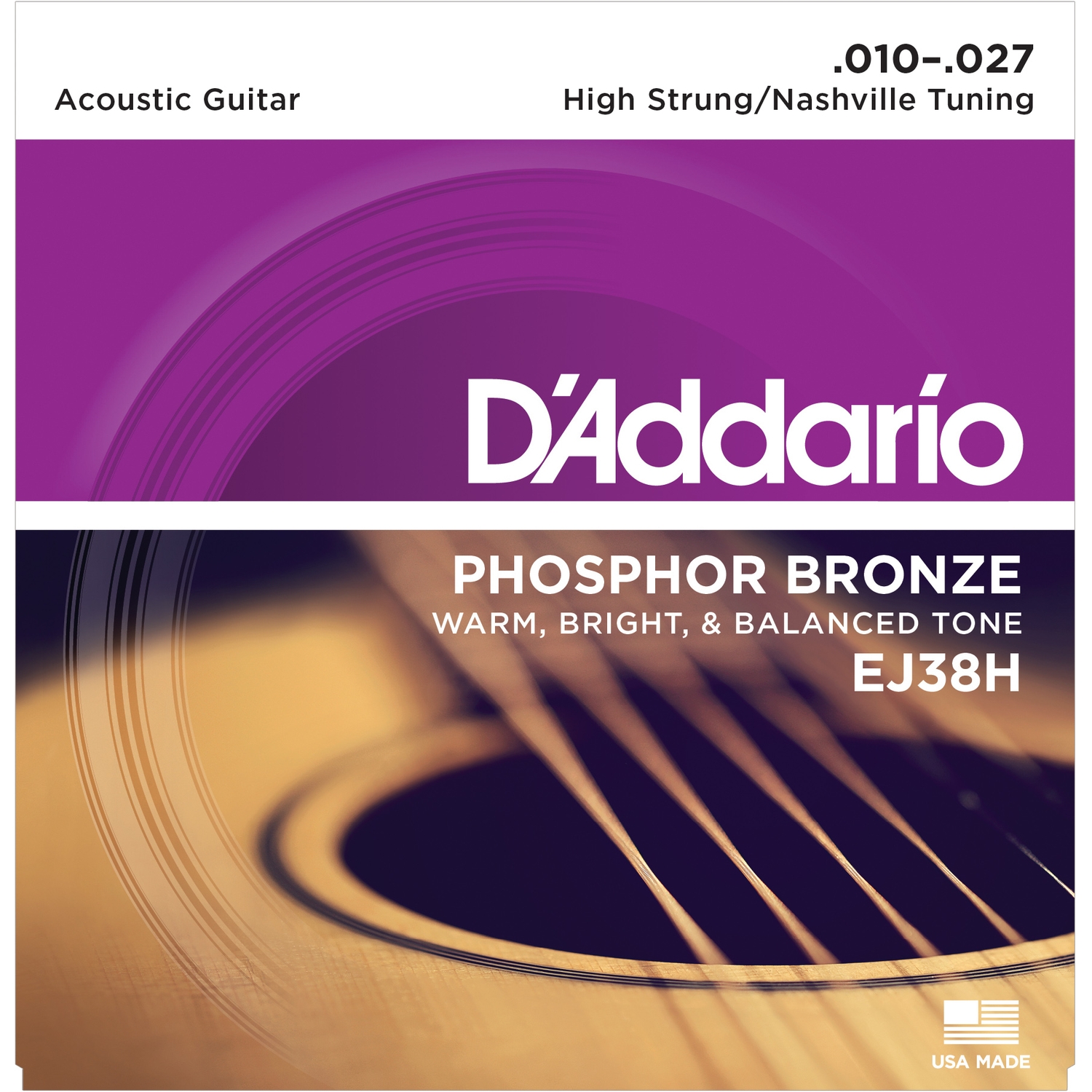 D'Addario EJ38H по цене 630 ₽