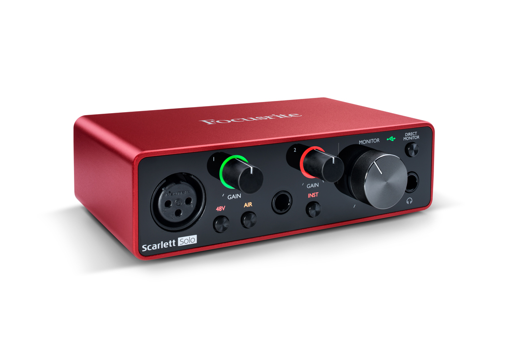 FOCUSRITE Scarlett Solo 3rd Gen по цене 17&nbsp;890 ₽