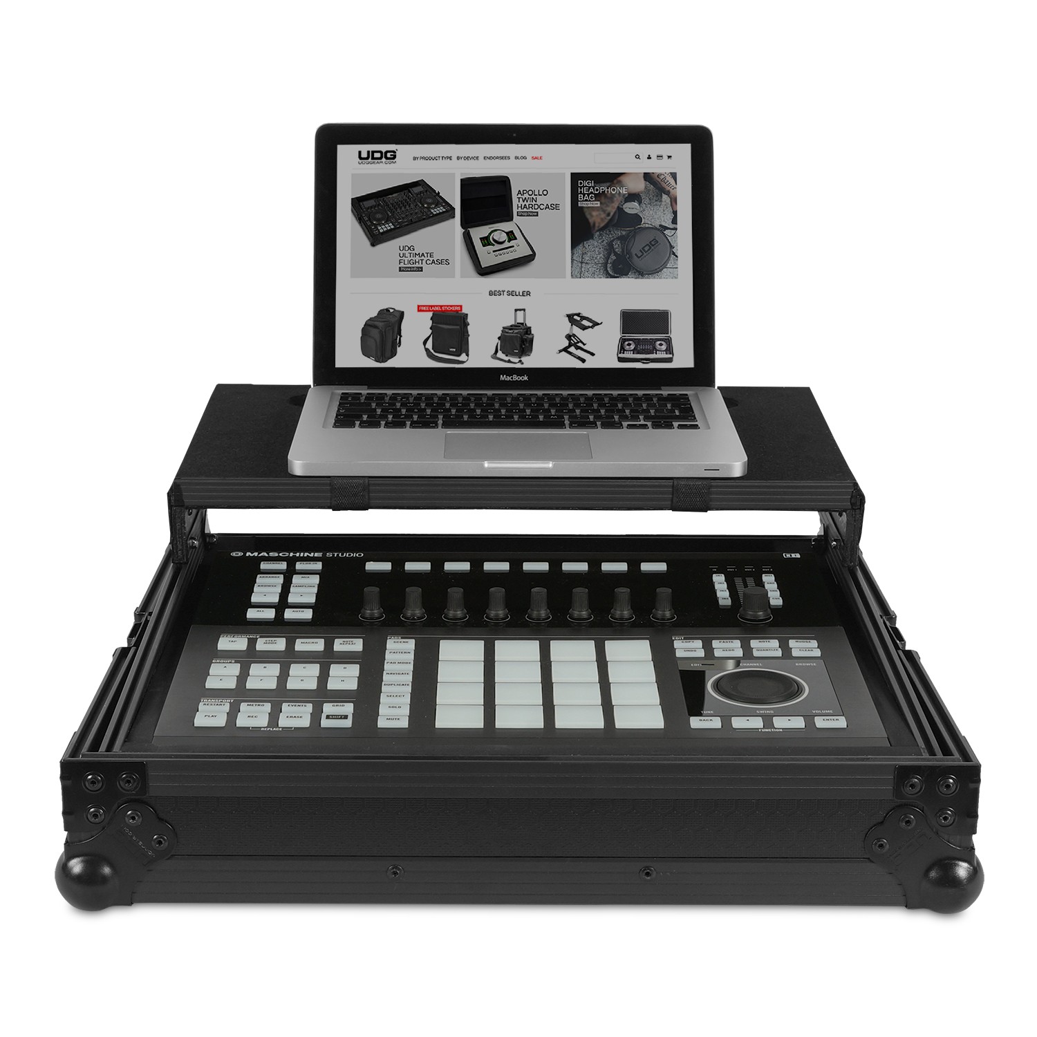 UDG Ultimate Flight Case NI Maschine Studio Black Plus по цене 23&nbsp;000 ₽