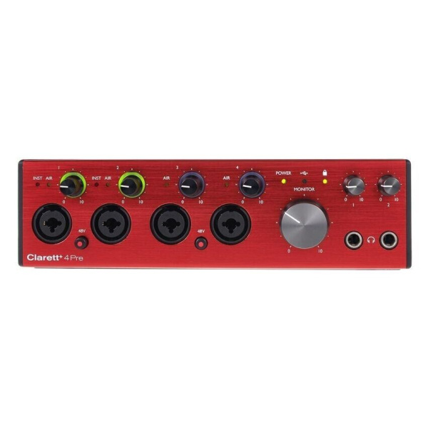 Focusrite Clarett+ 4Pre USB по цене 69&nbsp;680 ₽