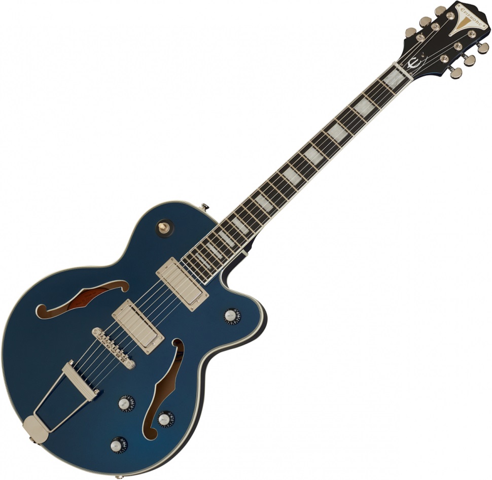Epiphone Uptown Kat ES Sapphire Blue Metallic по цене 156&nbsp;000 ₽