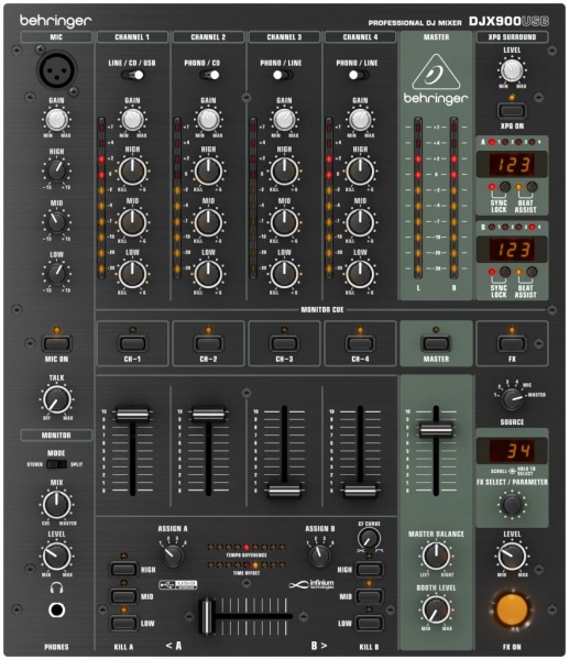 Behringer DJX900USB по цене 29&nbsp;990 ₽