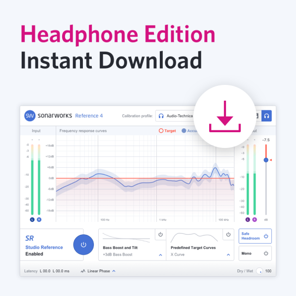 Sonarworks Reference 4 Headphone Edition (Envelope) по цене 5&nbsp;680 ₽
