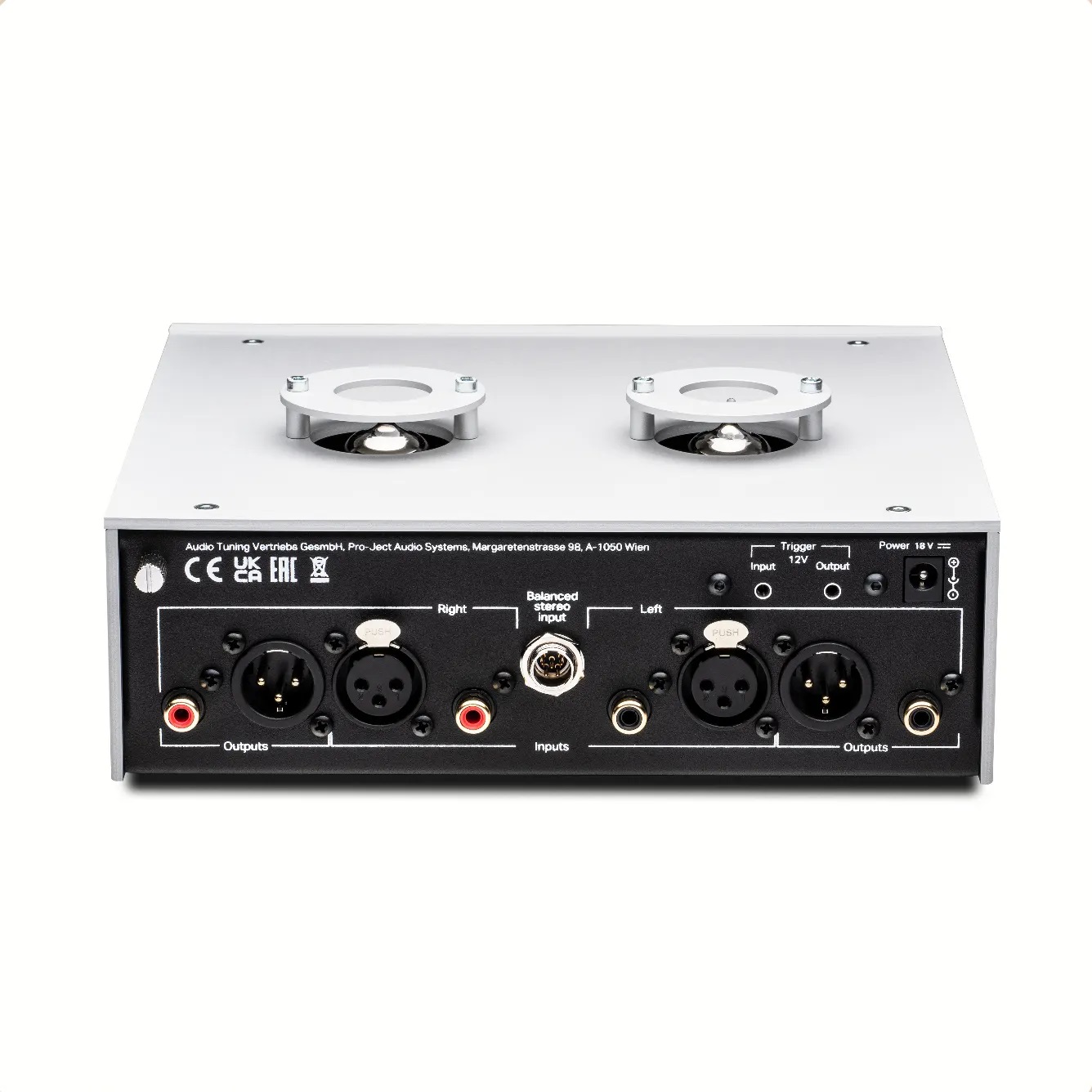 Pro-Ject Tube Box DS3 B Silver по цене 121&nbsp;000 ₽
