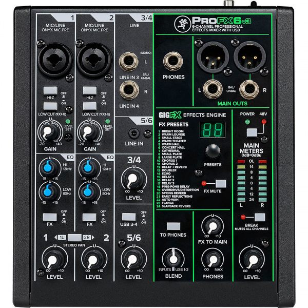 Mackie PROFX6V3 по цене 23&nbsp;690 ₽