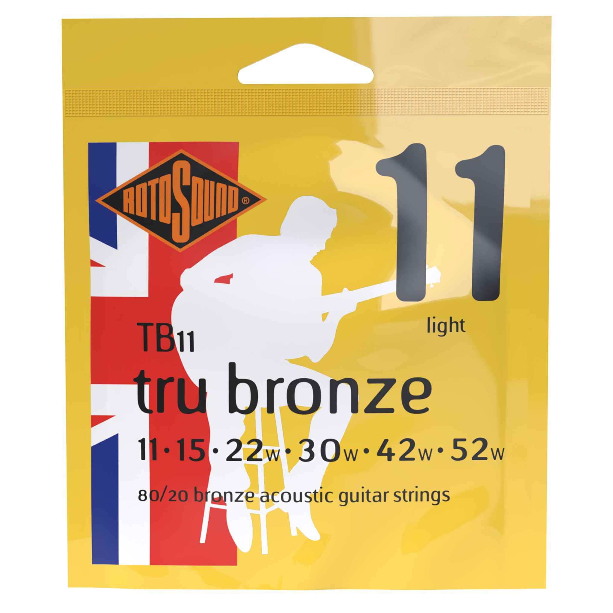 Rotosound TB11 Strings 80/20 Bronze по цене 940 ₽