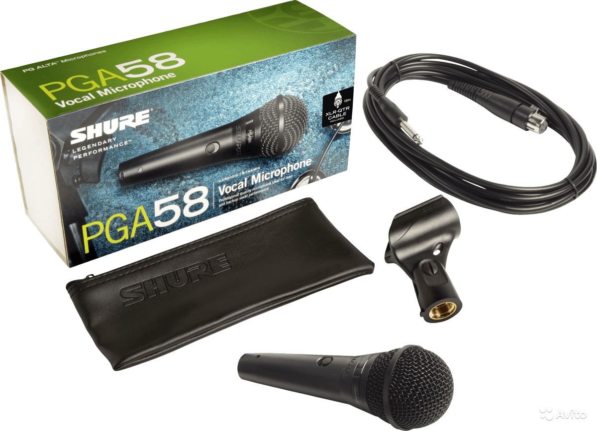 Shure PGA58-QTR-E по цене 8&nbsp;190 ₽