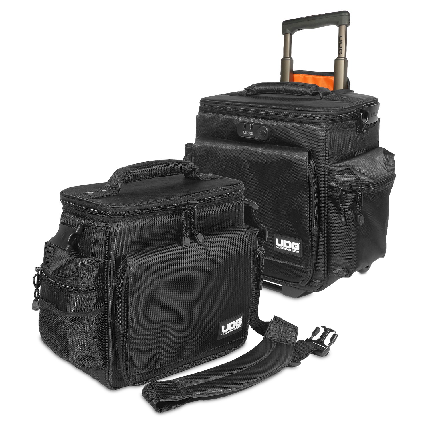 UDG Ultimate SlingBag Trolley Set DeLuxe Black, Orange Inside по цене 37&nbsp;950 ₽