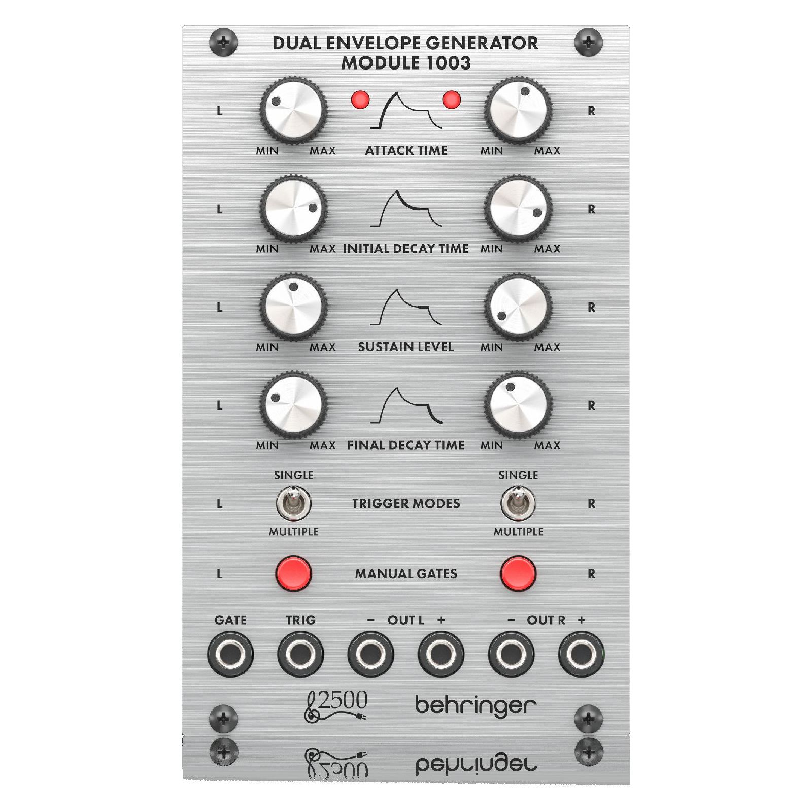 Behringer Dual Envelope Generator Module 1003 по цене 11&nbsp;390 ₽