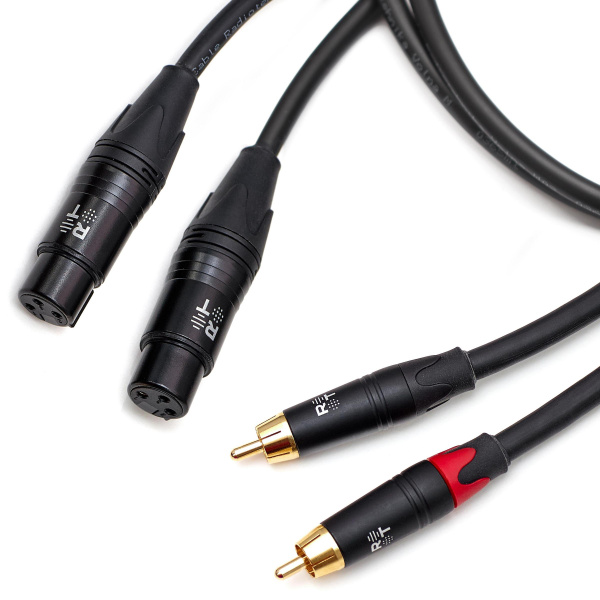 Radiotehnika Volna M02 2 XLR - 2 RCA female 5 m по цене 5&nbsp;790 ₽