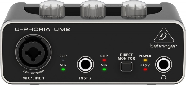 Behringer U-PHORIA UM2 по цене 3&nbsp;940 ₽