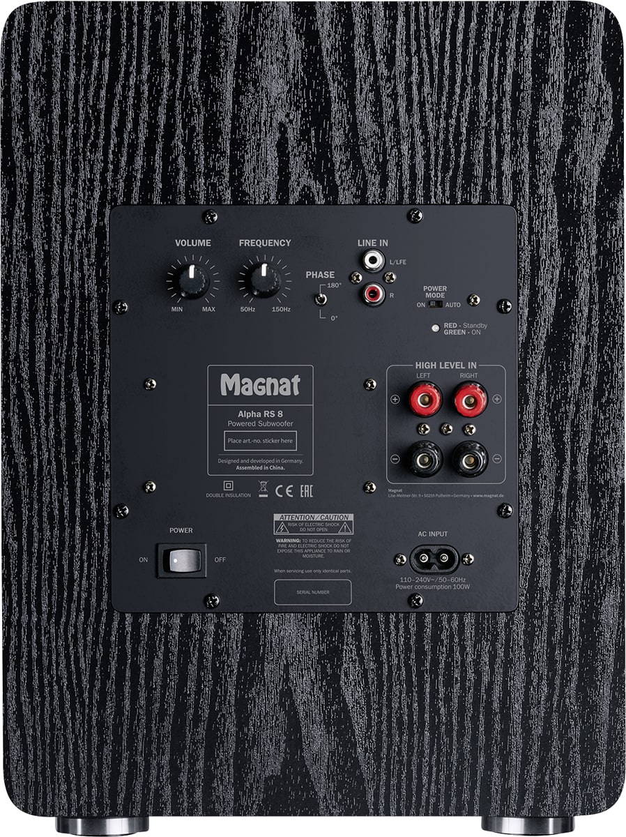 Magnat Alpha RS 8 Black по цене 29&nbsp;990 ₽
