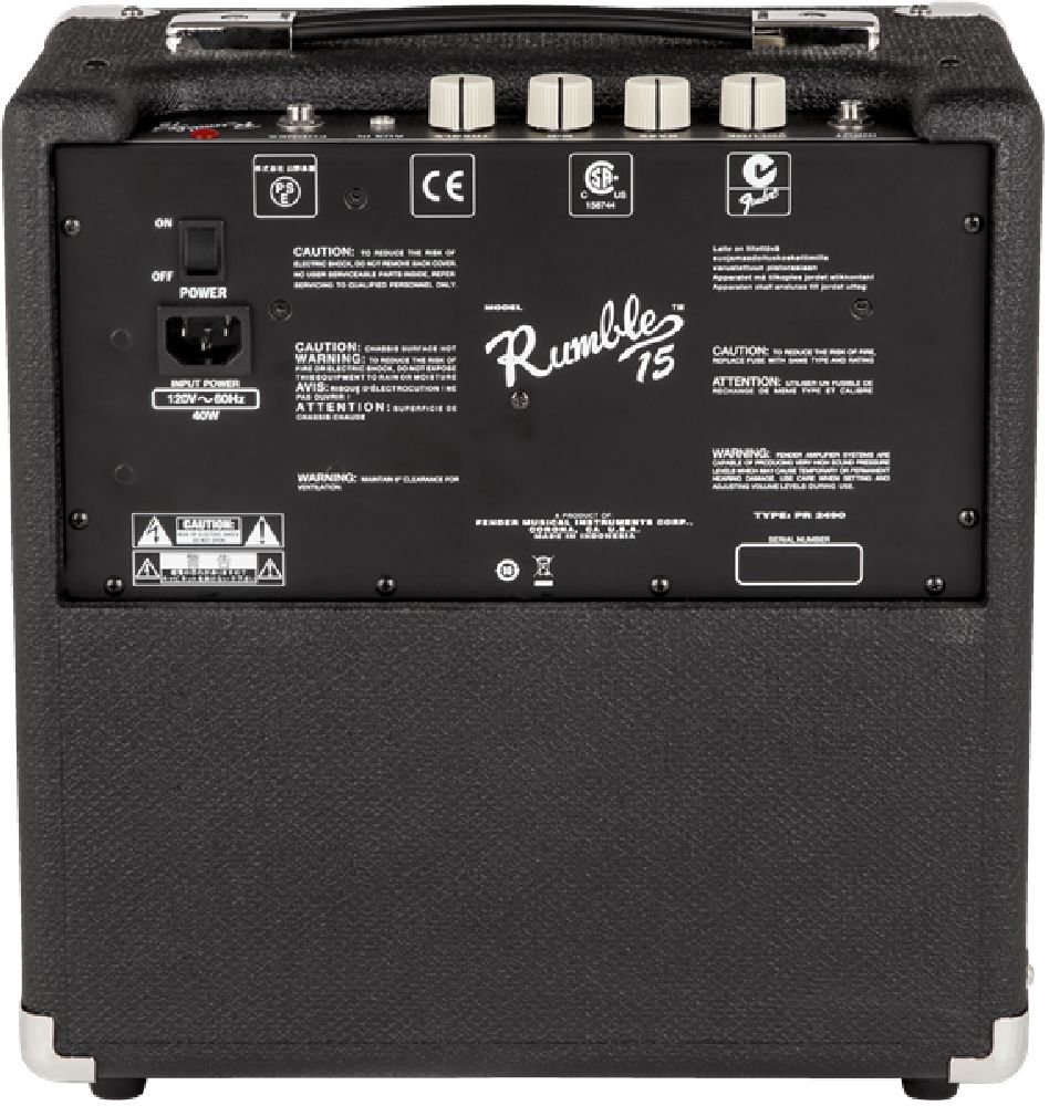 Fender Rumble 15 Combo по цене 23&nbsp;190 ₽