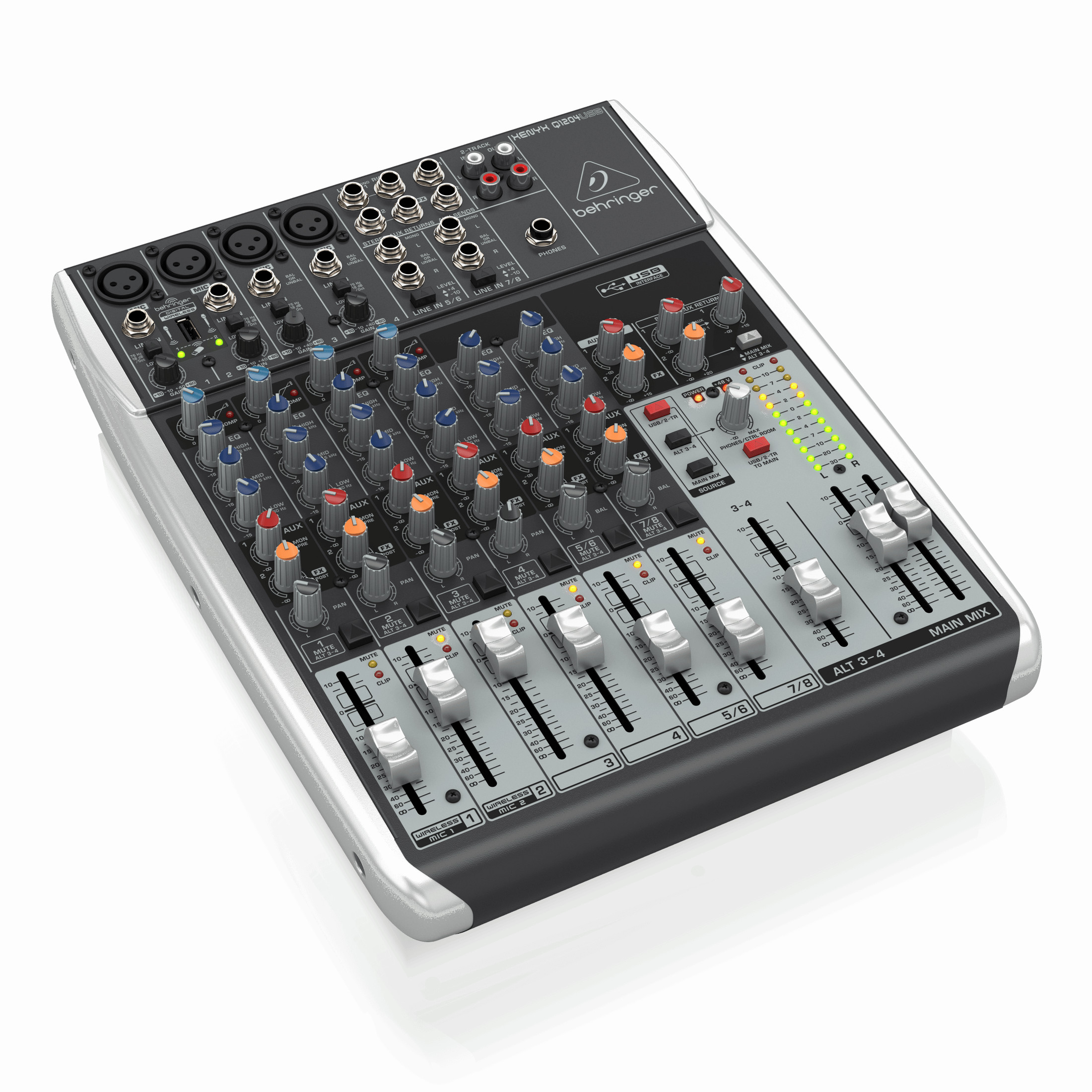 Behringer XENYX Q1204USB по цене 17&nbsp;990 ₽