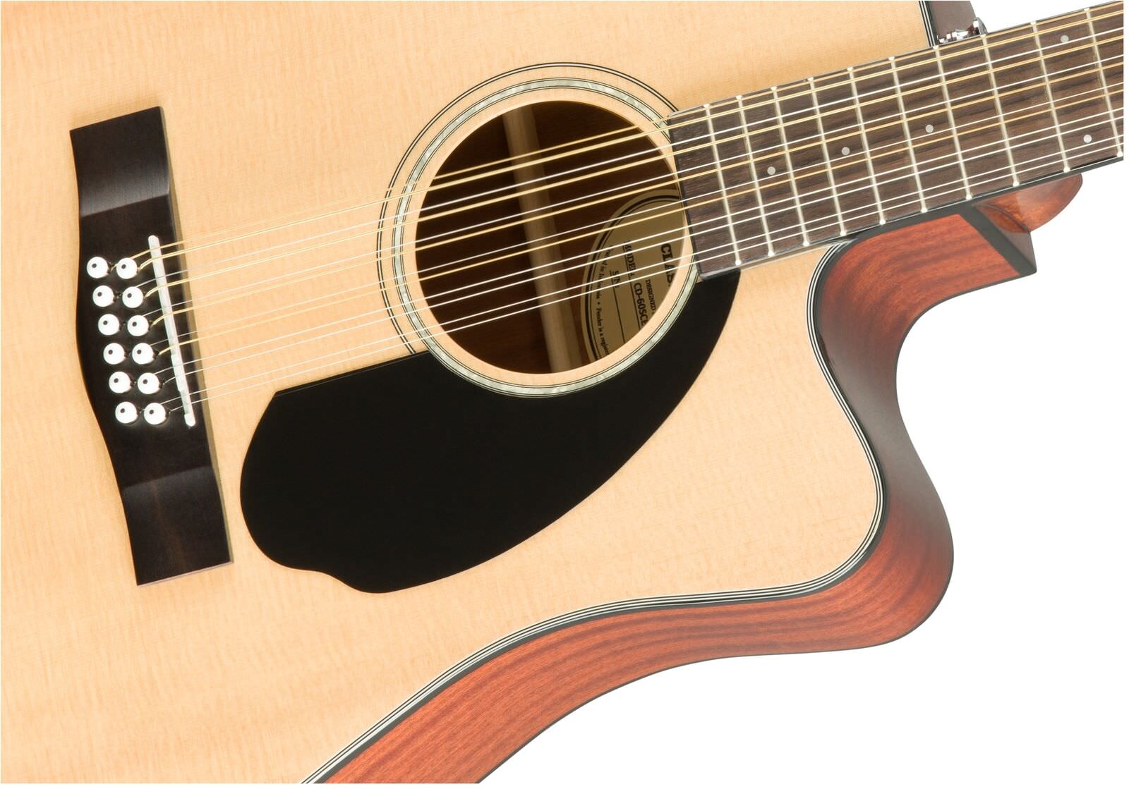 Fender CD-60SCE 12 Natural по цене 38&nbsp;500 ₽
