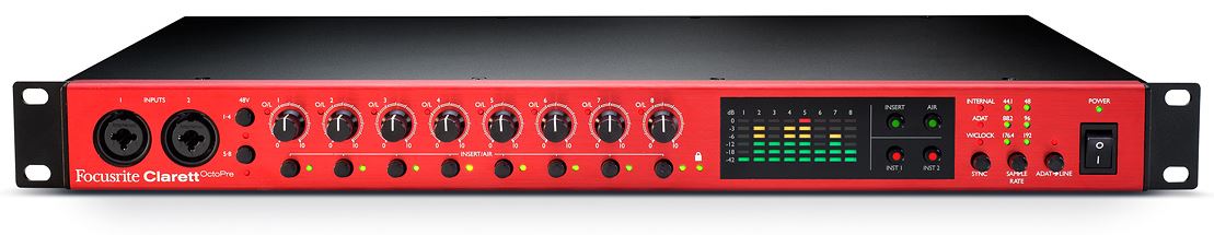FOCUSRITE Clarett OctoPre по цене 93&nbsp;500 ₽