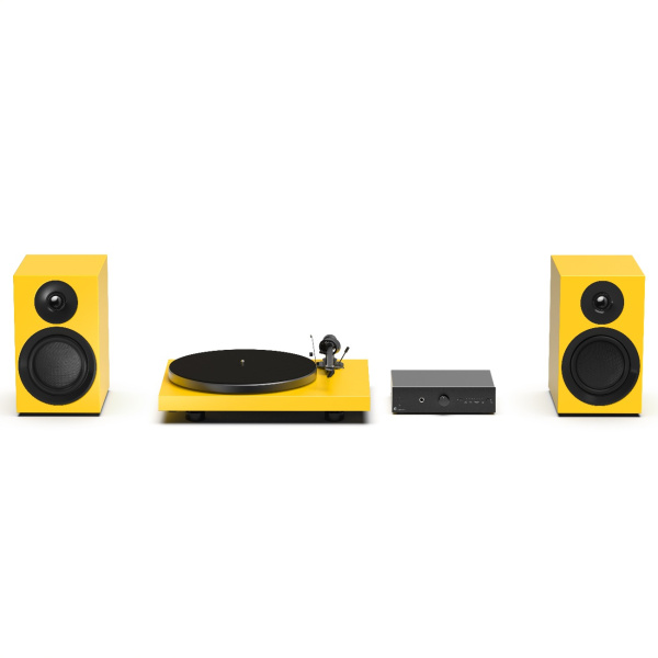 Pro-Ject Colourful Audio System E Satin Yellow по цене 159&nbsp;500.00 ₽
