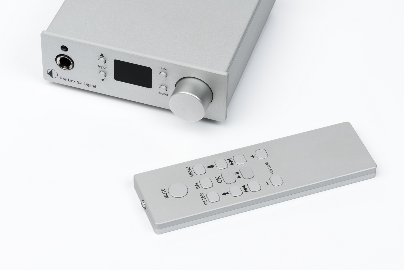 Pro-Ject Pre Box S2 Digital Silver по цене 40&nbsp;000 ₽