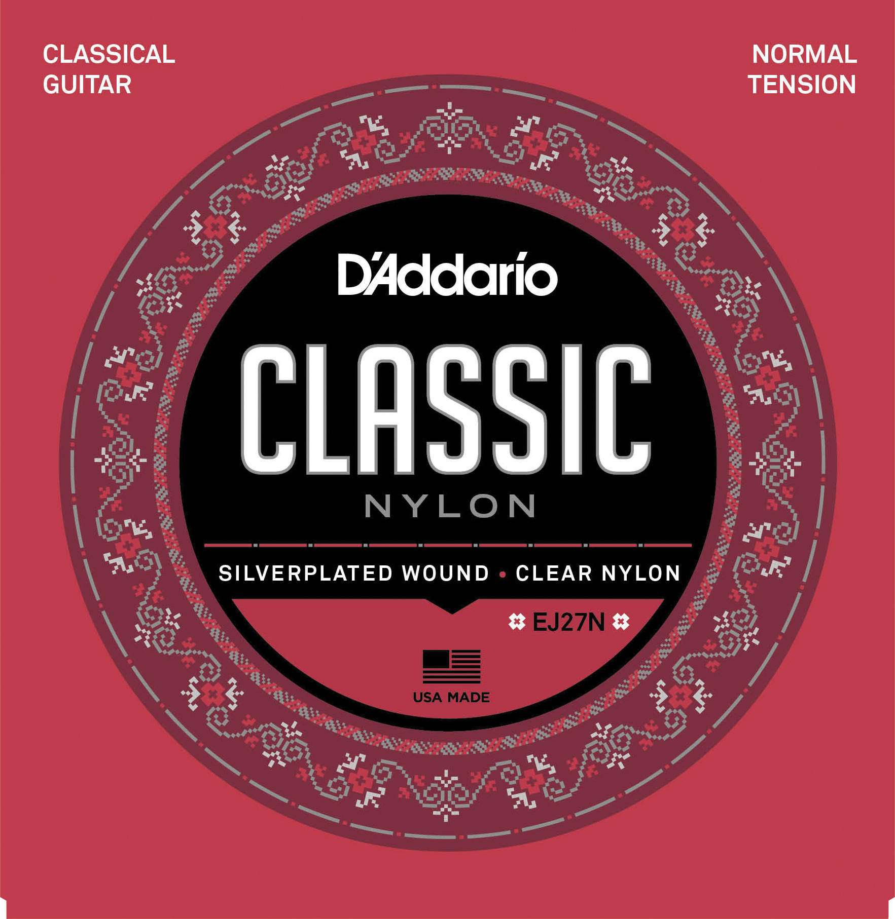 D'Addario EJ27N Student Nylon Normal Tension по цене 760 ₽