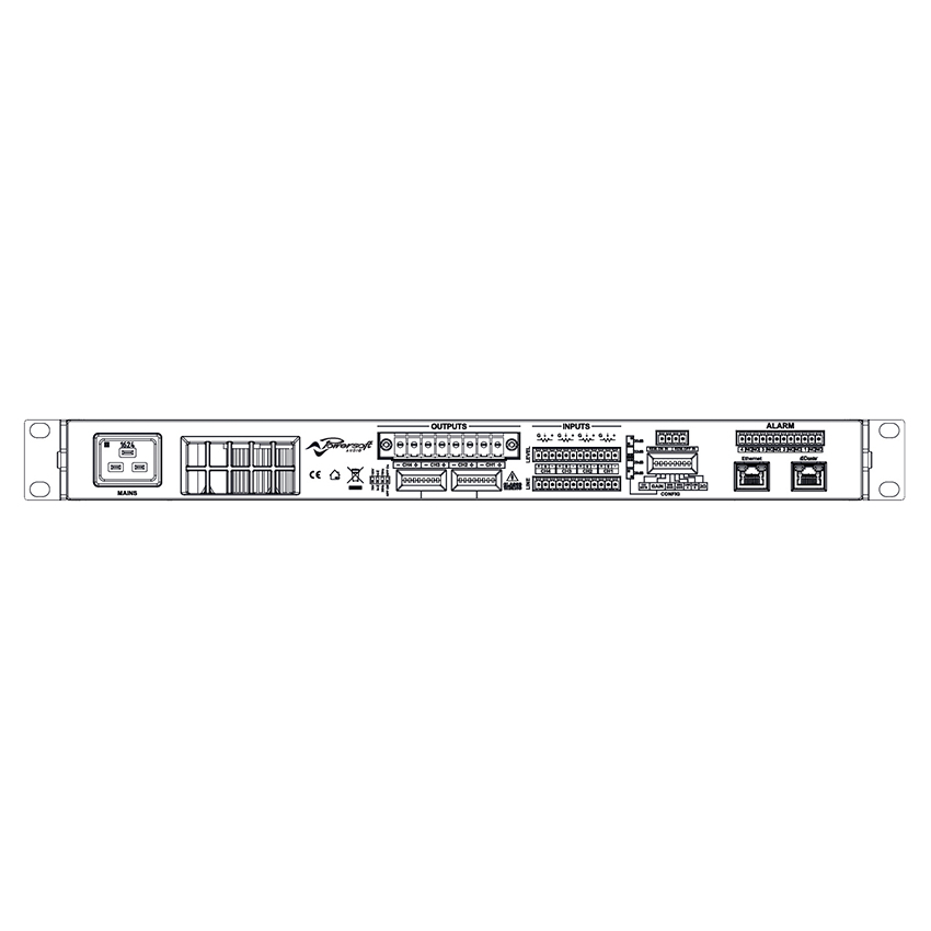 Powersoft Duecanali 1604 DSP+DANTE по цене 262&nbsp;730 ₽