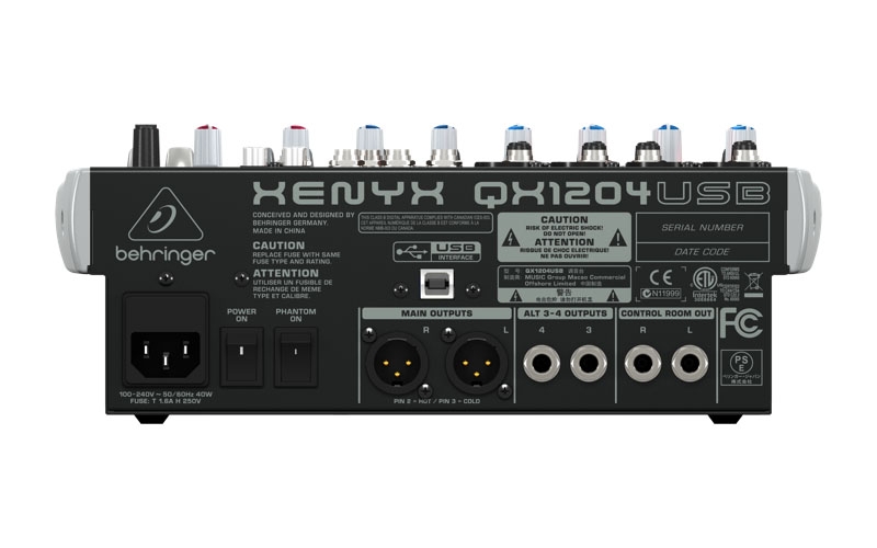 Behringer XENYX QX1204USB по цене 25&nbsp;490 ₽