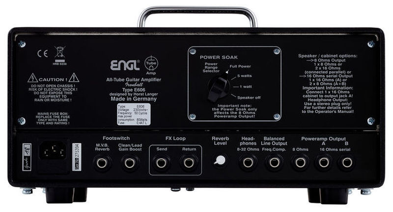 ENGL E606 Ironball по цене 89&nbsp;420 ₽