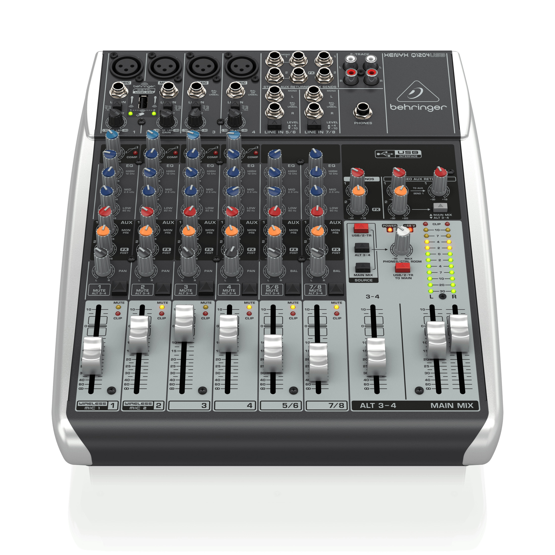 Behringer XENYX Q1204USB по цене 17&nbsp;990 ₽