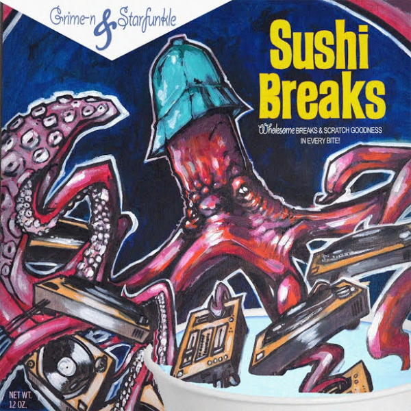 Grime-n & Starfunkle - Sushi Breaks (12") по цене 1&nbsp;300 ₽