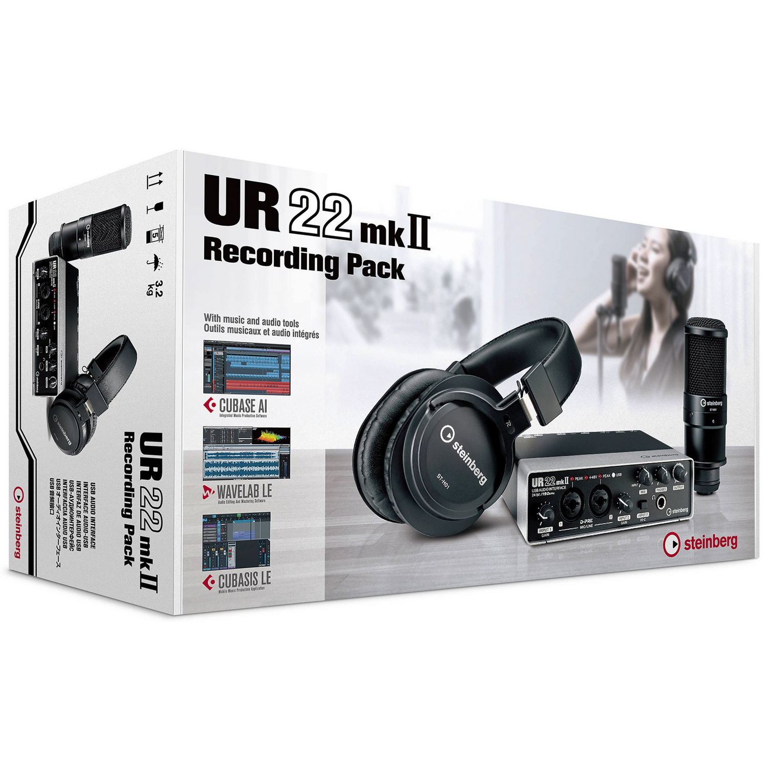 Steinberg UR22 MK2 Recording Pack по цене 38&nbsp;990 ₽