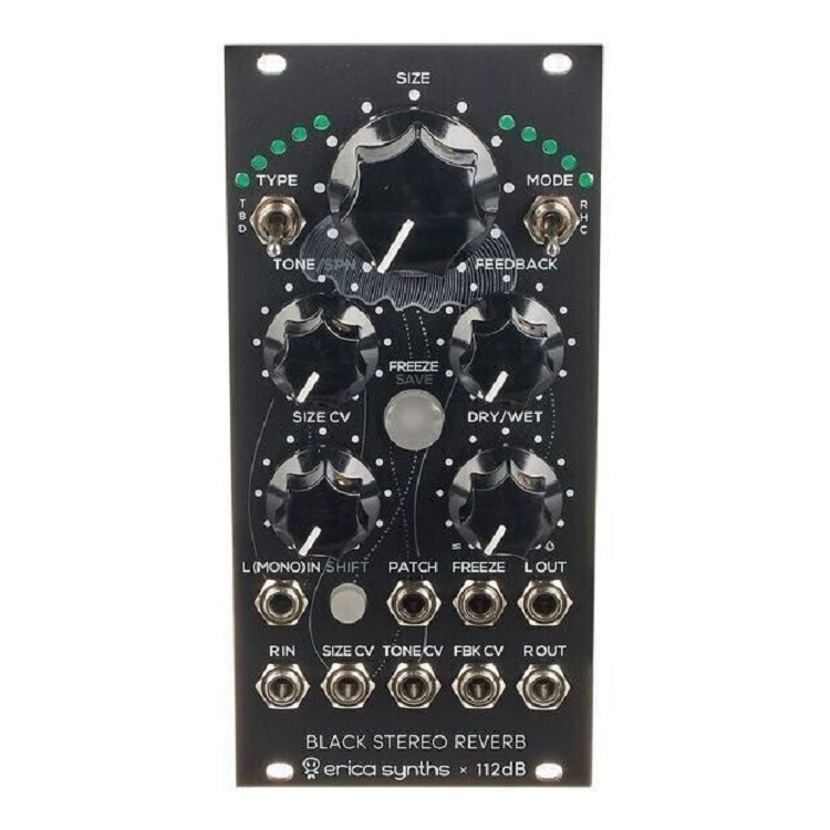 Erica Synths Black Stereo Reverb по цене 40&nbsp;960 ₽