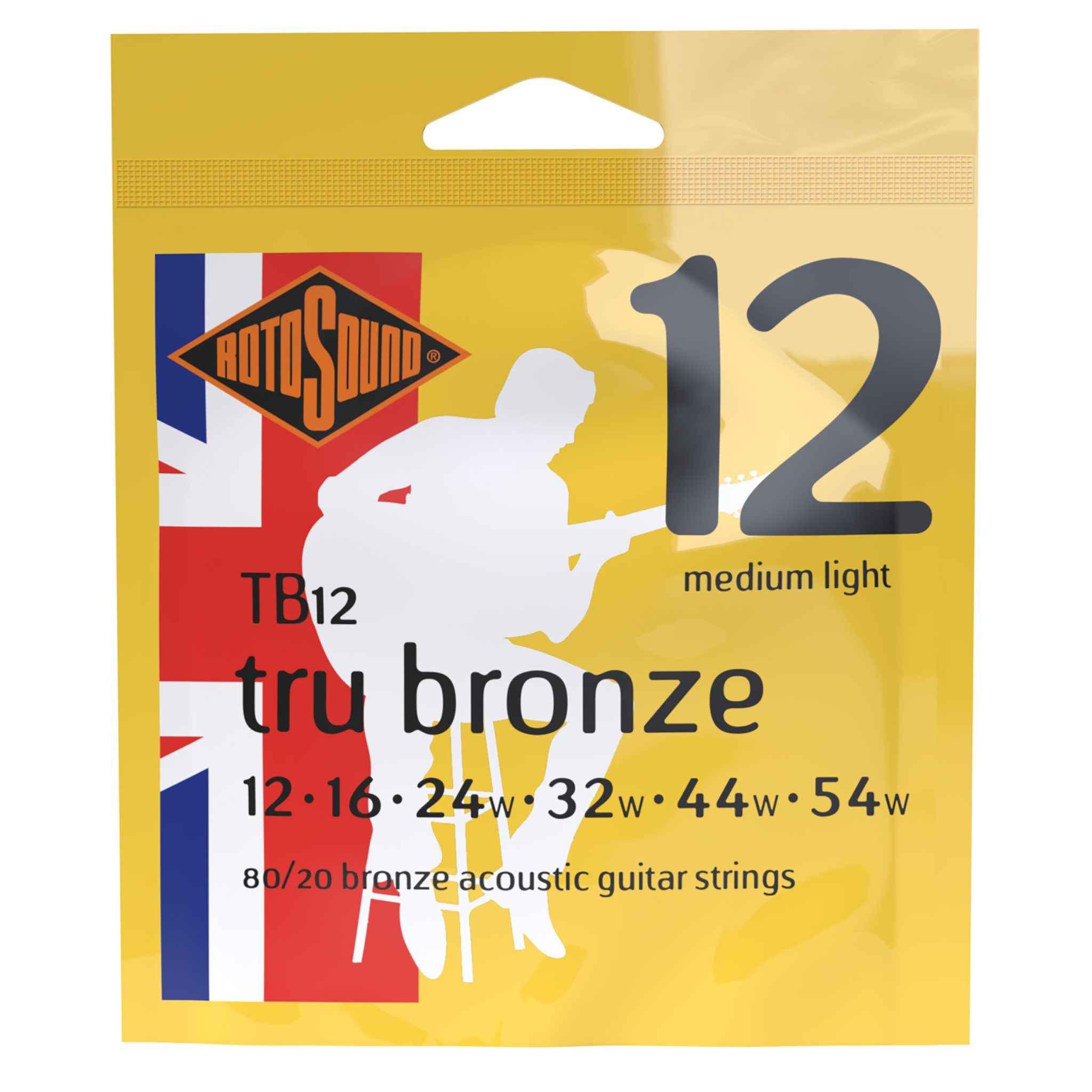 Rotosound TB12 Strings 80/20 Bronze по цене 640 ₽