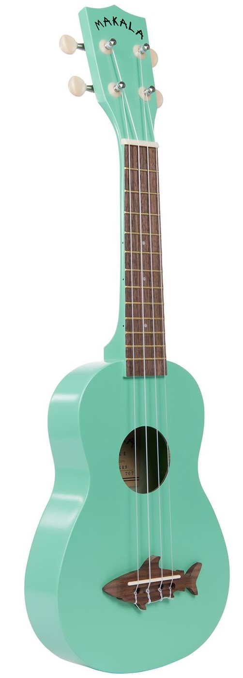 Kala MK-SS/GRN Makala Shark Soprano Ukulele Surf Green по цене 6&nbsp;210 ₽