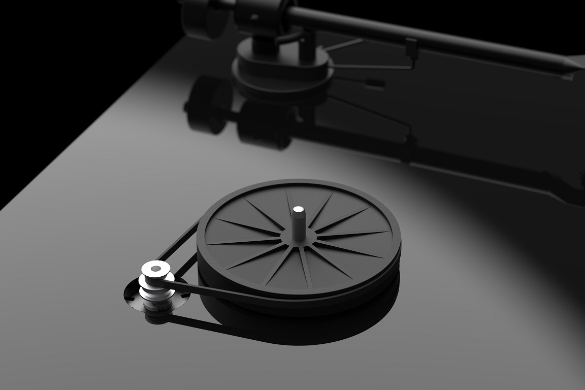 Pro-Ject T1 Piano Black по цене 40&nbsp;000 ₽