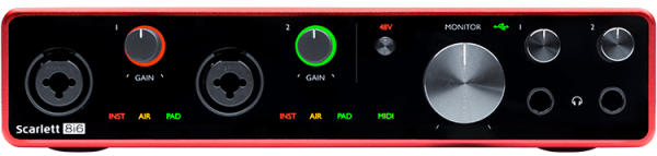 FOCUSRITE Scarlett 8i6 3rd Gen по цене 54&nbsp;990 ₽