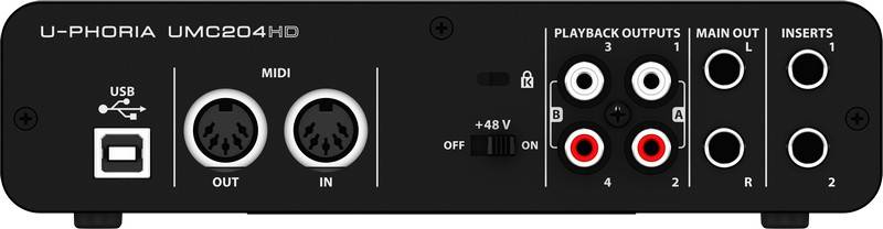 Behringer UMC204HD по цене 9&nbsp;800 ₽