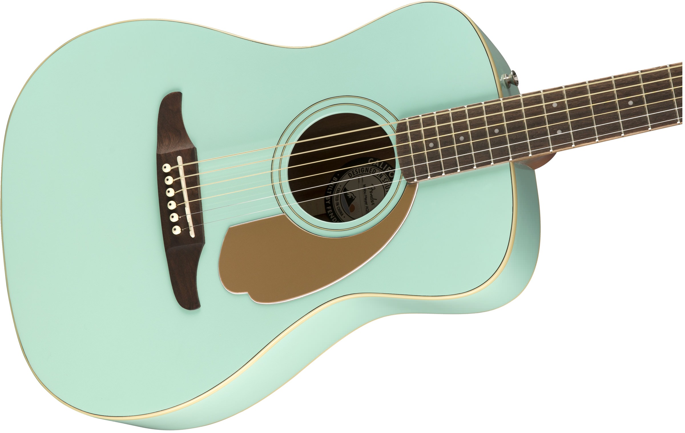 Fender Malibu Player Aqua Splash по цене 57&nbsp;750 ₽