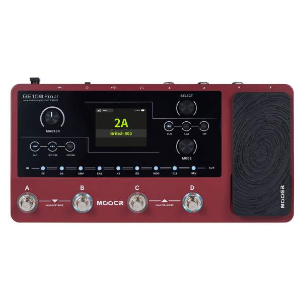 Mooer GE150 Pro Li по цене 13&nbsp;110 ₽