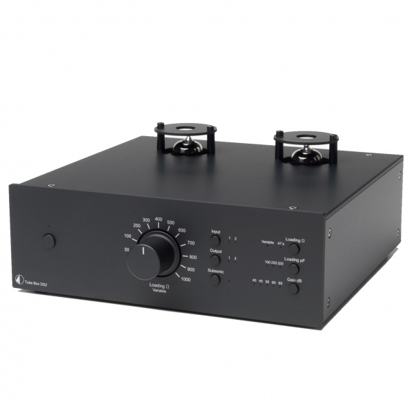 Pro-Ject Tube Box DS2 Black по цене 127&nbsp;740 ₽