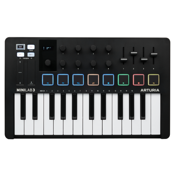 Arturia MiniLAB 3 Black Edition по цене 8&nbsp;490 ₽